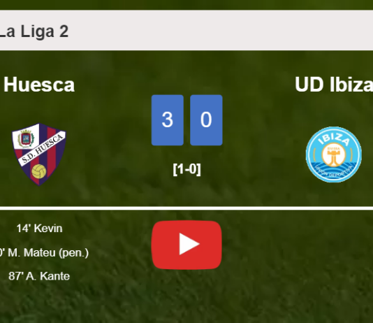 Huesca defeats UD Ibiza 3-0. HIGHLIGHTS