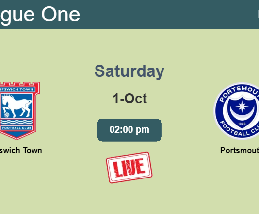 How to watch Ipswich Town vs. Portsmouth on live stream and at what time