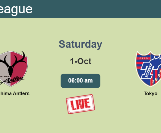 How to watch Kashima Antlers vs. Tokyo on live stream and at what time