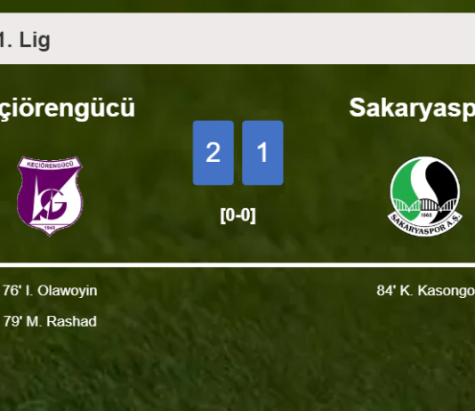 Keçiörengücü overcomes Sakaryaspor 2-1