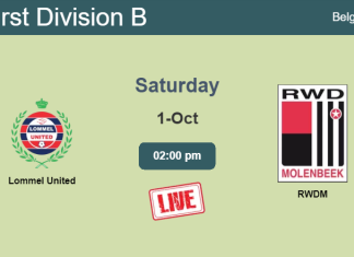 How to watch Lommel United vs. RWDM on live stream and at what time