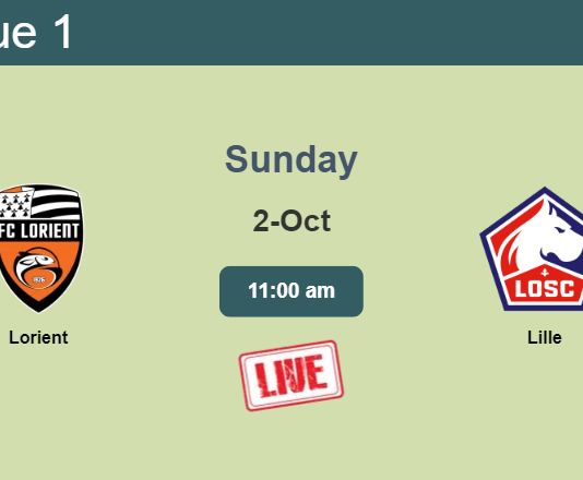 How to watch Lorient vs. Lille on live stream and at what time