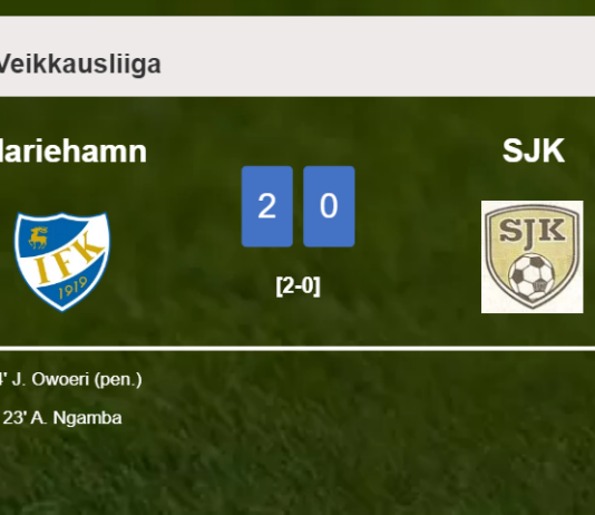 Mariehamn beats SJK 2-0 on Sunday