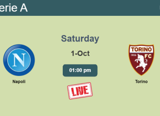 How to watch Napoli vs. Torino on live stream and at what time