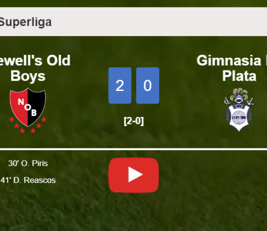 Newell's Old Boys surprises Gimnasia La Plata with a 2-0 win. HIGHLIGHTS