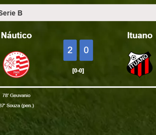 Náutico surprises Ituano with a 2-0 win