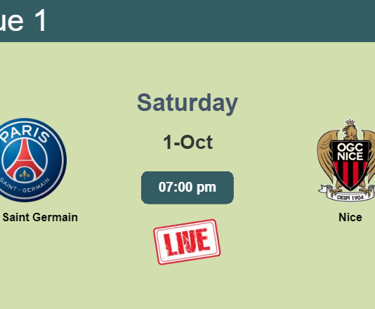 How to watch Paris Saint Germain vs. Nice on live stream and at what time