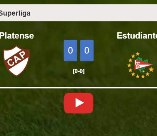 Platense draws 0-0 with Estudiantes on Sunday. HIGHLIGHTS