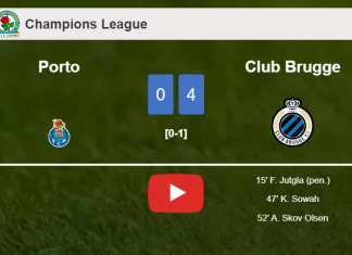 Club Brugge defeats Porto 4-0 after playing a incredible match. HIGHLIGHTS, Interview