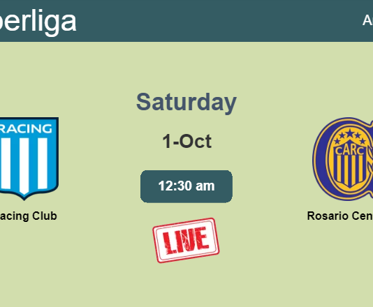 How to watch Racing Club vs. Rosario Central on live stream and at what time