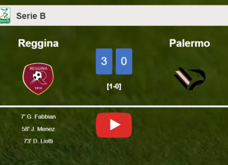 Reggina tops Palermo 3-0. HIGHLIGHTS