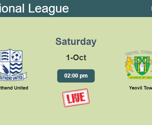 How to watch Southend United vs. Yeovil Town on live stream and at what time