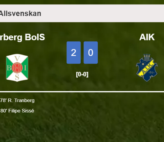 Varberg BoIS tops AIK 2-0 on Sunday