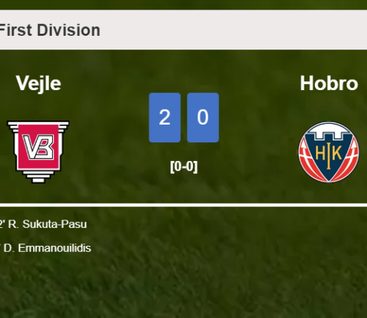 Vejle surprises Hobro with a 2-0 win