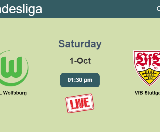 How to watch VfL Wolfsburg vs. VfB Stuttgart on live stream and at what time