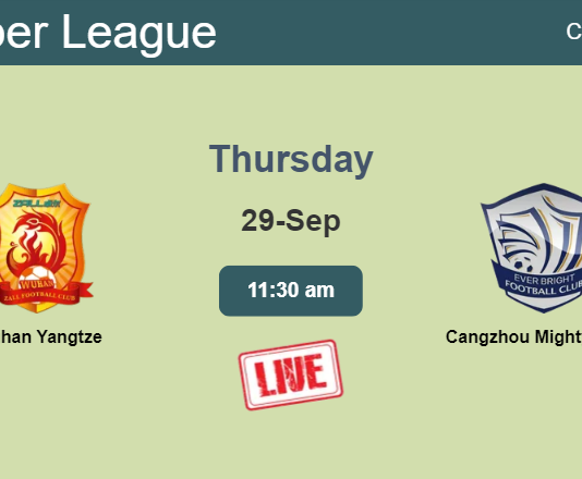 How to watch Wuhan Yangtze vs. Cangzhou Mighty Lions on live stream and at what time