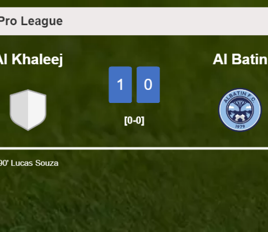 Al Khaleej draws 0-0 with Al Batin on Saturday