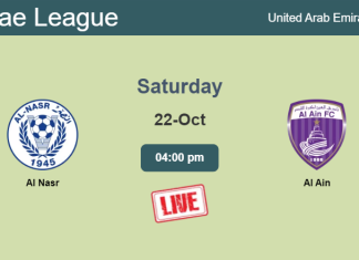 How to watch Al Nasr vs. Al Ain on live stream and at what time