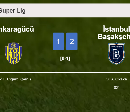 İstanbul Başakşehir conquers Ankaragücü 2-1