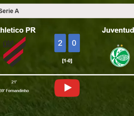 Athletico PR surprises Juventude with a 2-0 win. HIGHLIGHTS