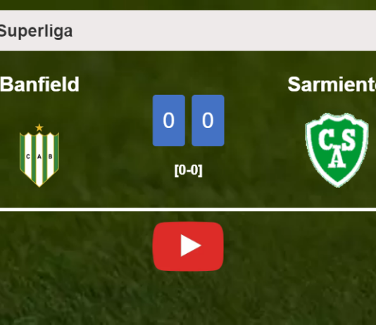 Banfield draws 0-0 with Sarmiento on Sunday. HIGHLIGHTS