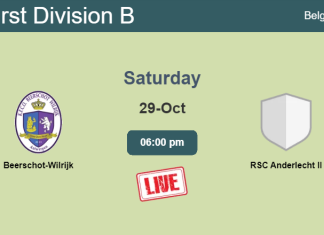 How to watch Beerschot-Wilrijk vs. RSC Anderlecht II on live stream and at what time