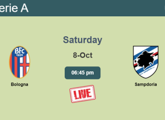 How to watch Bologna vs. Sampdoria on live stream and at what time