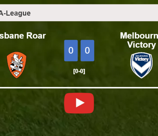 Brisbane Roar draws 0-0 with Melbourne Victory on Saturday. HIGHLIGHTS