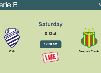 How to watch CSA vs. Sampaio Corrêa on live stream and at what time