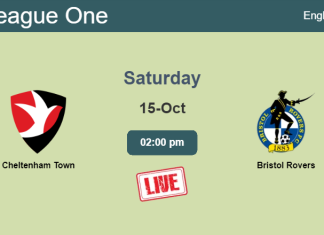 How to watch Cheltenham Town vs. Bristol Rovers on live stream and at what time