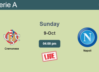 How to watch Cremonese vs. Napoli on live stream and at what time