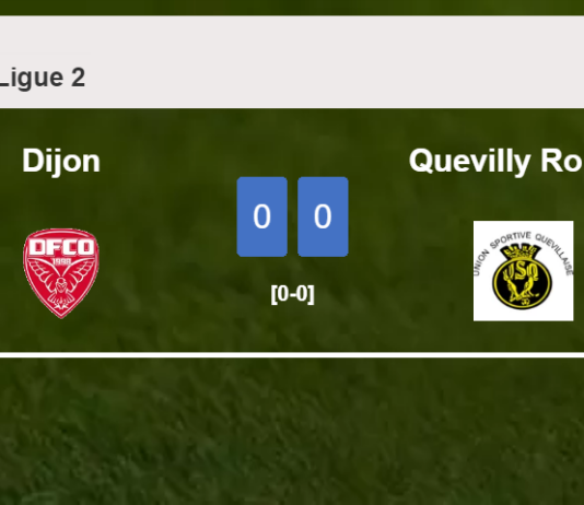 Dijon draws 0-0 with Quevilly Rouen on Saturday