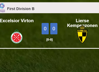 Excelsior Virton draws 0-0 with Lierse Kempenzonen on Saturday