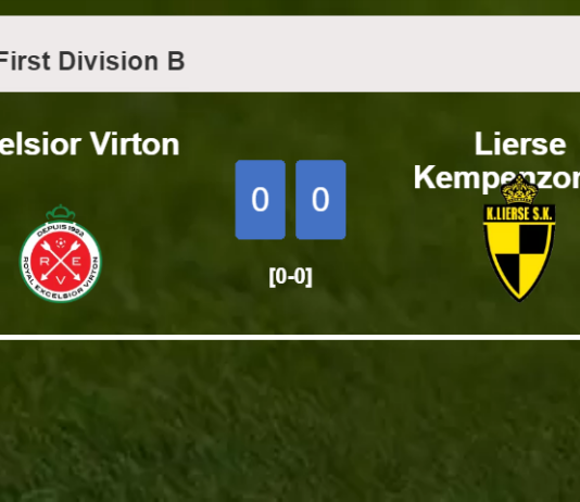 Excelsior Virton draws 0-0 with Lierse Kempenzonen on Saturday