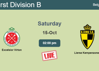 How to watch Excelsior Virton vs. Lierse Kempenzonen on live stream and at what time