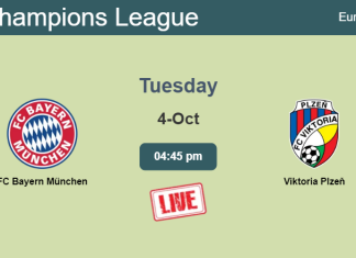How to watch FC Bayern München vs. Viktoria Plzeň on live stream and at what time