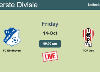 How to watch FC Eindhoven vs. TOP Oss on live stream and at what time