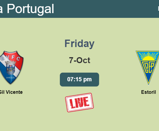 How to watch Gil Vicente vs. Estoril on live stream and at what time