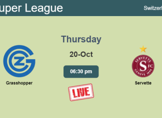 How to watch Grasshopper vs. Servette on live stream and at what time