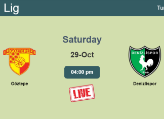 How to watch Göztepe vs. Denizlispor on live stream and at what time