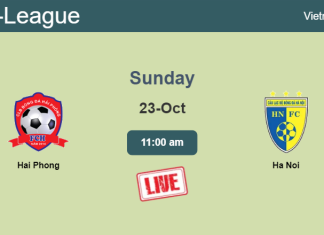 How to watch Hai Phong vs. Ha Noi on live stream and at what time