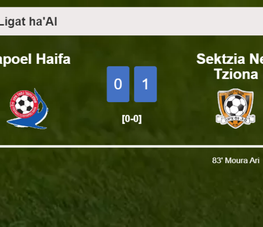 Sektzia Nes Tziona tops Hapoel Haifa 1-0 with a goal scored by M. Ari