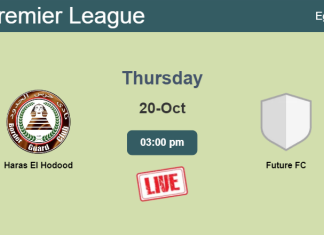 How to watch Haras El Hodood vs. Future FC on live stream and at what time
