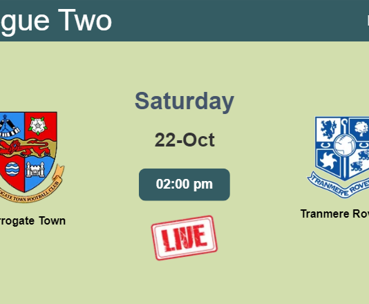 How to watch Harrogate Town vs. Tranmere Rovers on live stream and at what time