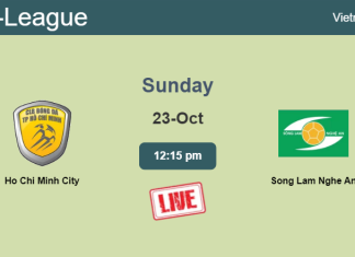 How to watch Ho Chi Minh City vs. Song Lam Nghe An on live stream and at what time