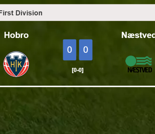 Hobro draws 0-0 with Næstved on Sunday