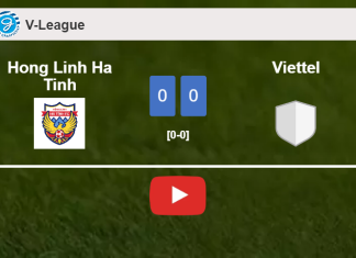 Hong Linh Ha Tinh draws 0-0 with Viettel on Sunday. HIGHLIGHTS