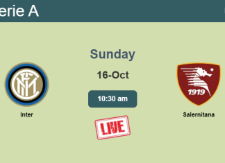 How to watch Inter vs. Salernitana on live stream and at what time