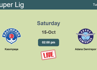 How to watch Kasımpaşa vs. Adana Demirspor on live stream and at what time