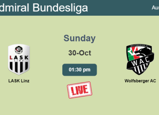 How to watch LASK Linz vs. Wolfsberger AC on live stream and at what time